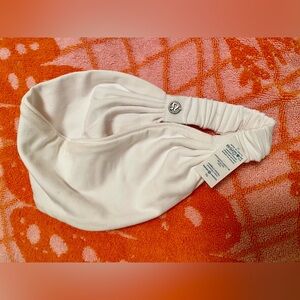 Lululemon Wide White Headband- New, without tags